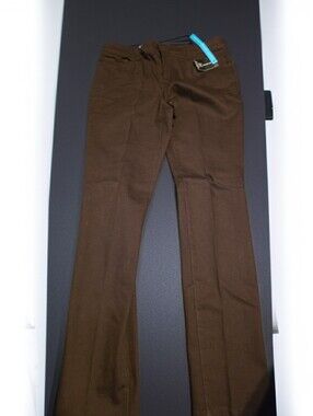 INC International Concepts brown cotton & spandex skinny jeans size 8